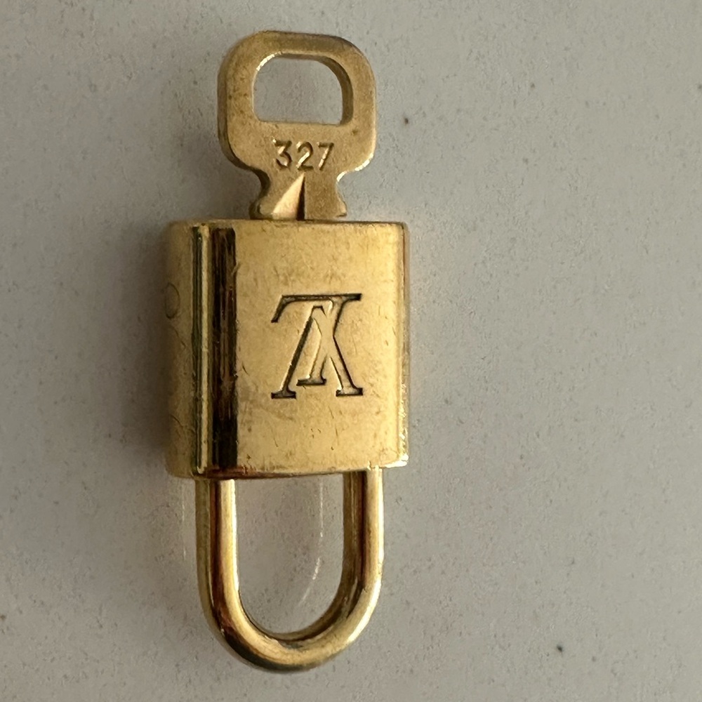 Louis Vuitton Lock and Key set (key #327) - Picture 3 of 4